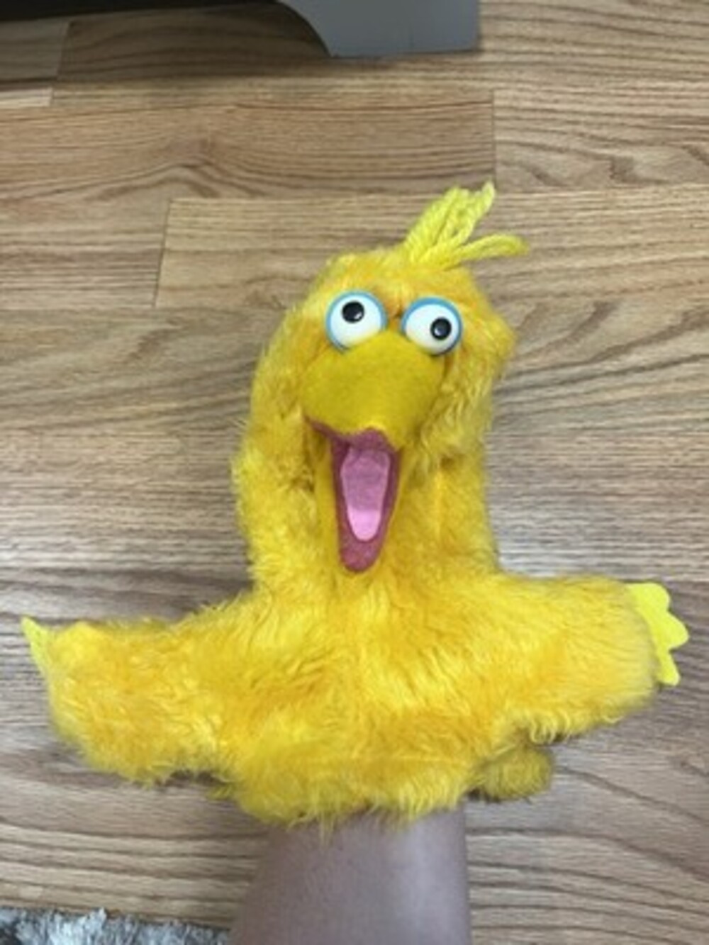 Vtg Jim Henson Big Bird Sesame Street Gabriel Industries Hand Puppet